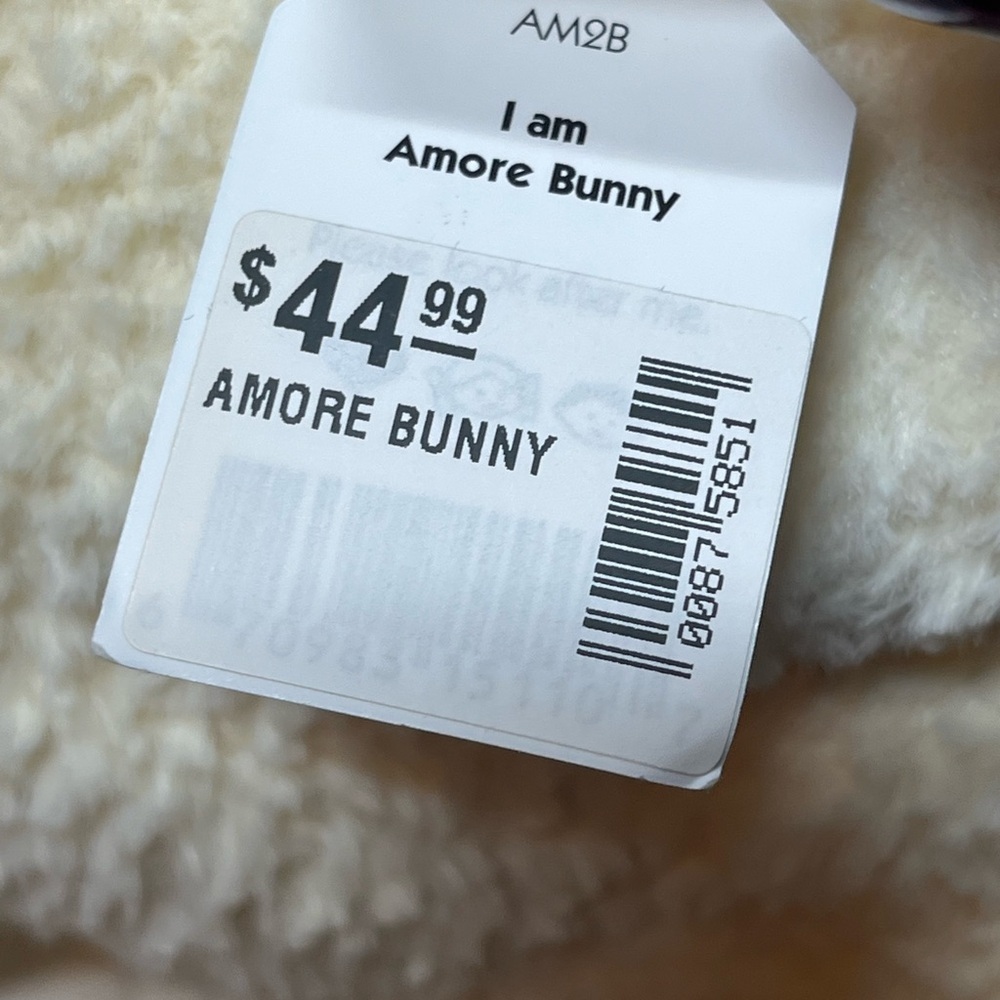 NWT Rare Jellycat London I Am Amore Bunny - Picture 10 of 10